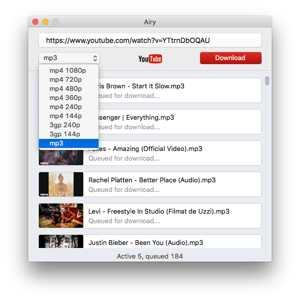 convert audio files for youtube on mac